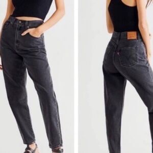 Levi’s 550 relaxed fit denim cotton black jeans
